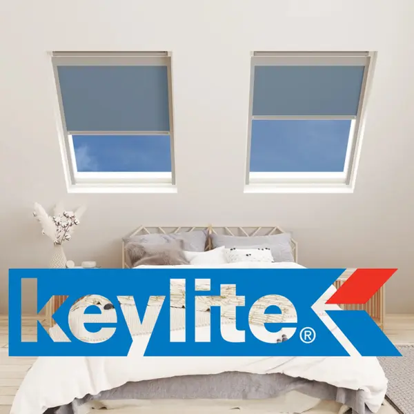 Keylite Blinds in an attic bedroom
