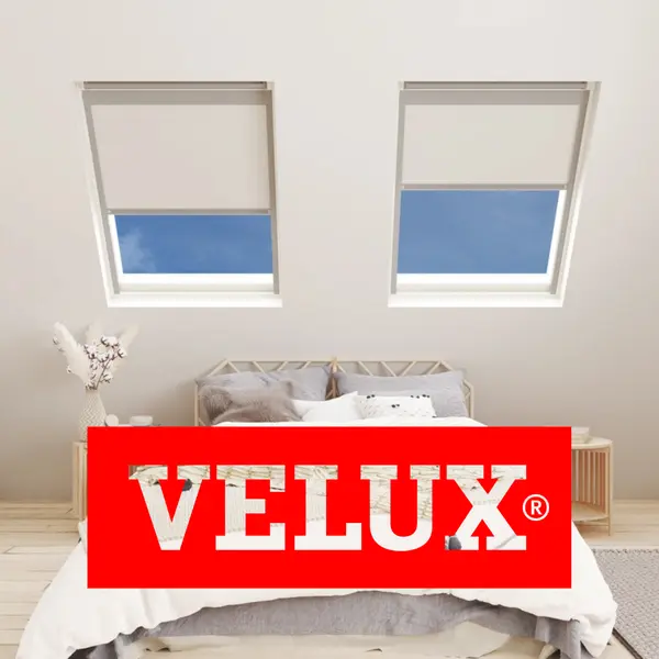 Velux Blinds in an attic bedroom